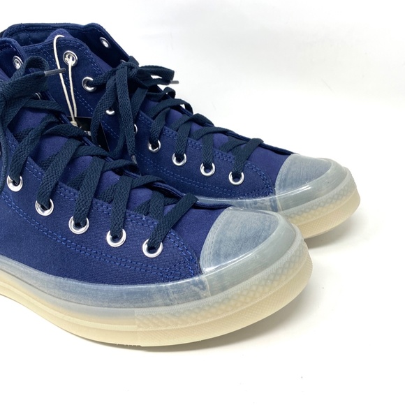 Converse CTAS CX Stretch All Star High Top Navy Canvas Women Sneakers A03295C - Picture 3 of 10
